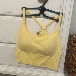 Yogalicious Yellow Sports Bra